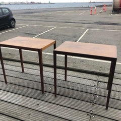Pair Of Side Tables By Ludvig Pontoppidan in Santos Mahogany