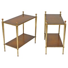 Paire de tables d'appoint de Maison Jansen