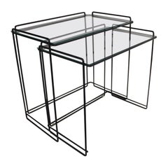 Pair Of Side Tables By Max Sauze France 1970s