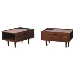 Pair of side tables by Michel Arnoult