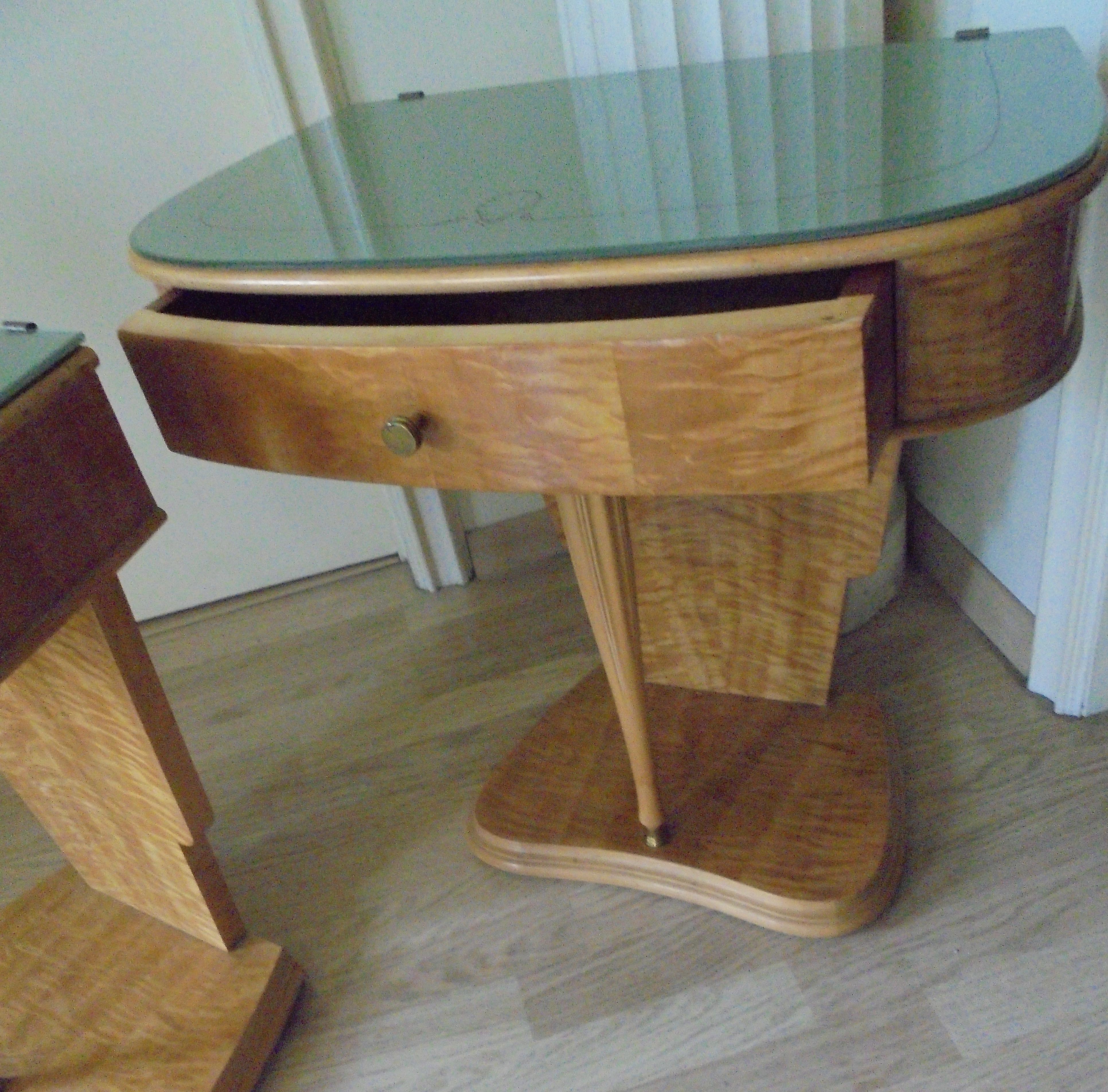 Pair of Side Tables by Paolo Buffa, Italy, 1950 In Good Condition For Sale In Brussels, BE