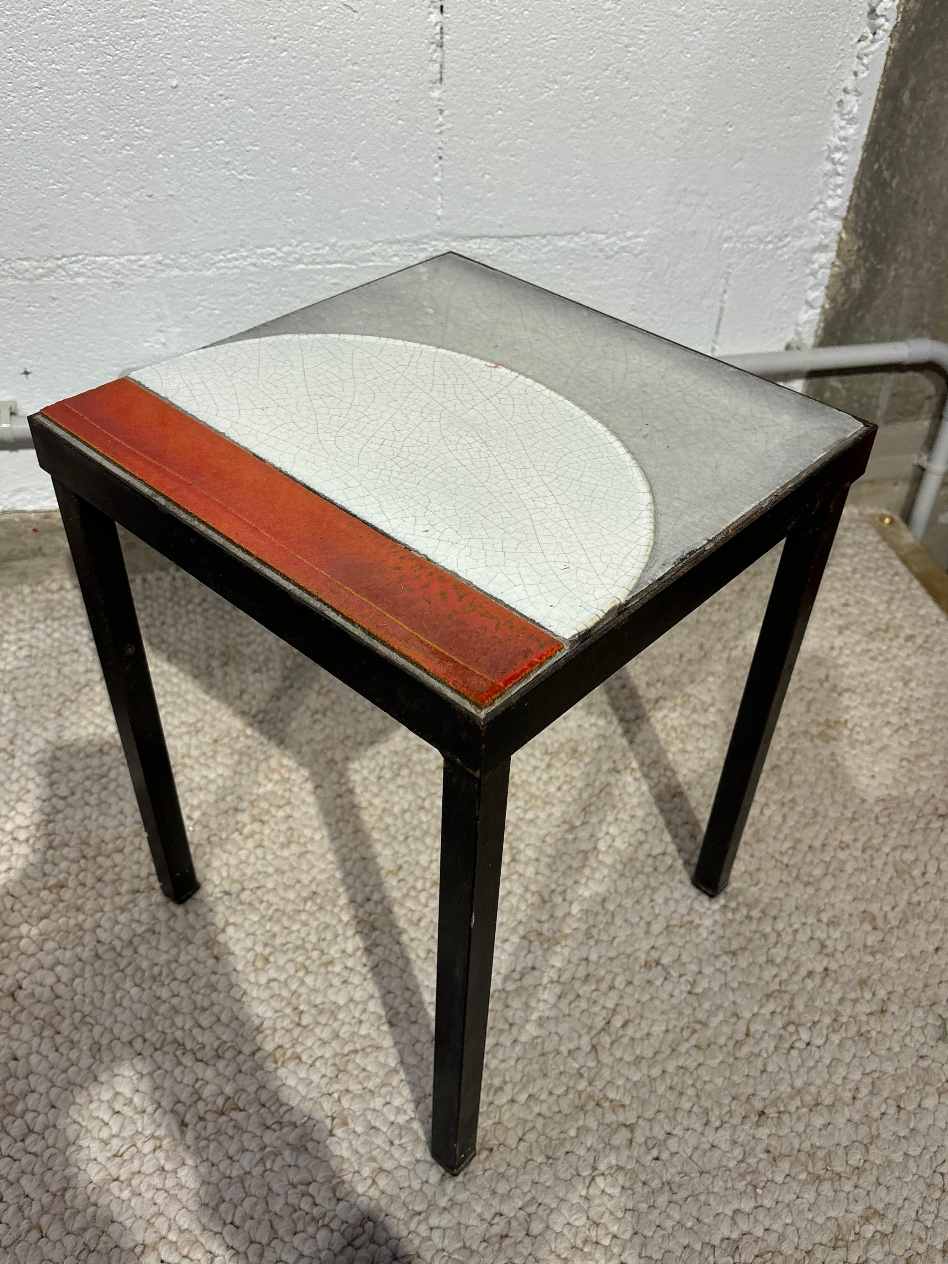 Pair of side tables by Roger Capron in vendita 8