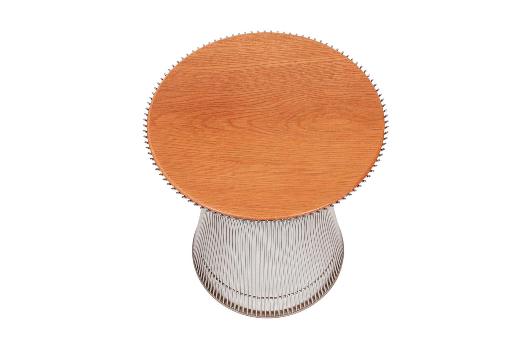 American Pair of Side Tables by Warren Platner for Knoll