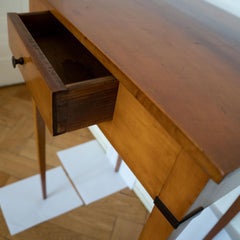 Pair of Side Tables Cherry, Neoclassicism, Shellac Polish, circa 1800