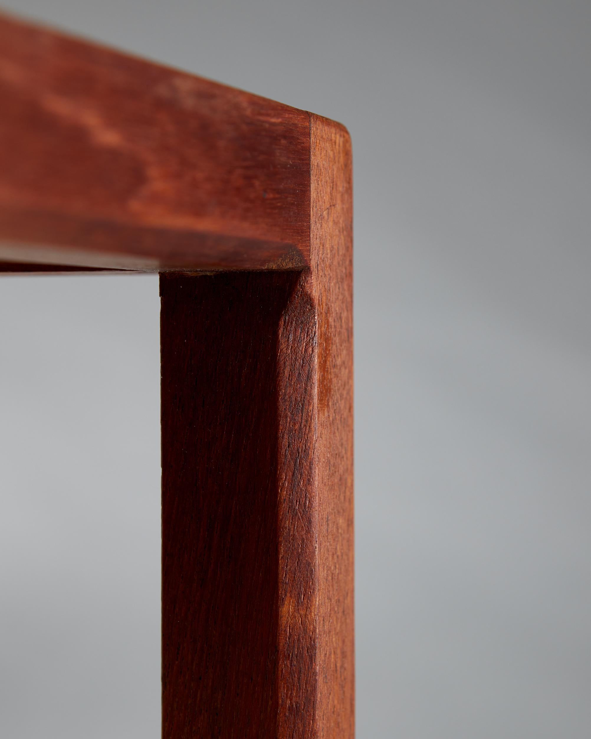Pair of Side Tables Designed by Kai Kristiansen for Aksel Kjersgaard 3