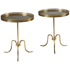 Pair of Side Tables for Lysberg Hansen & Therp., Denmark, 1940s