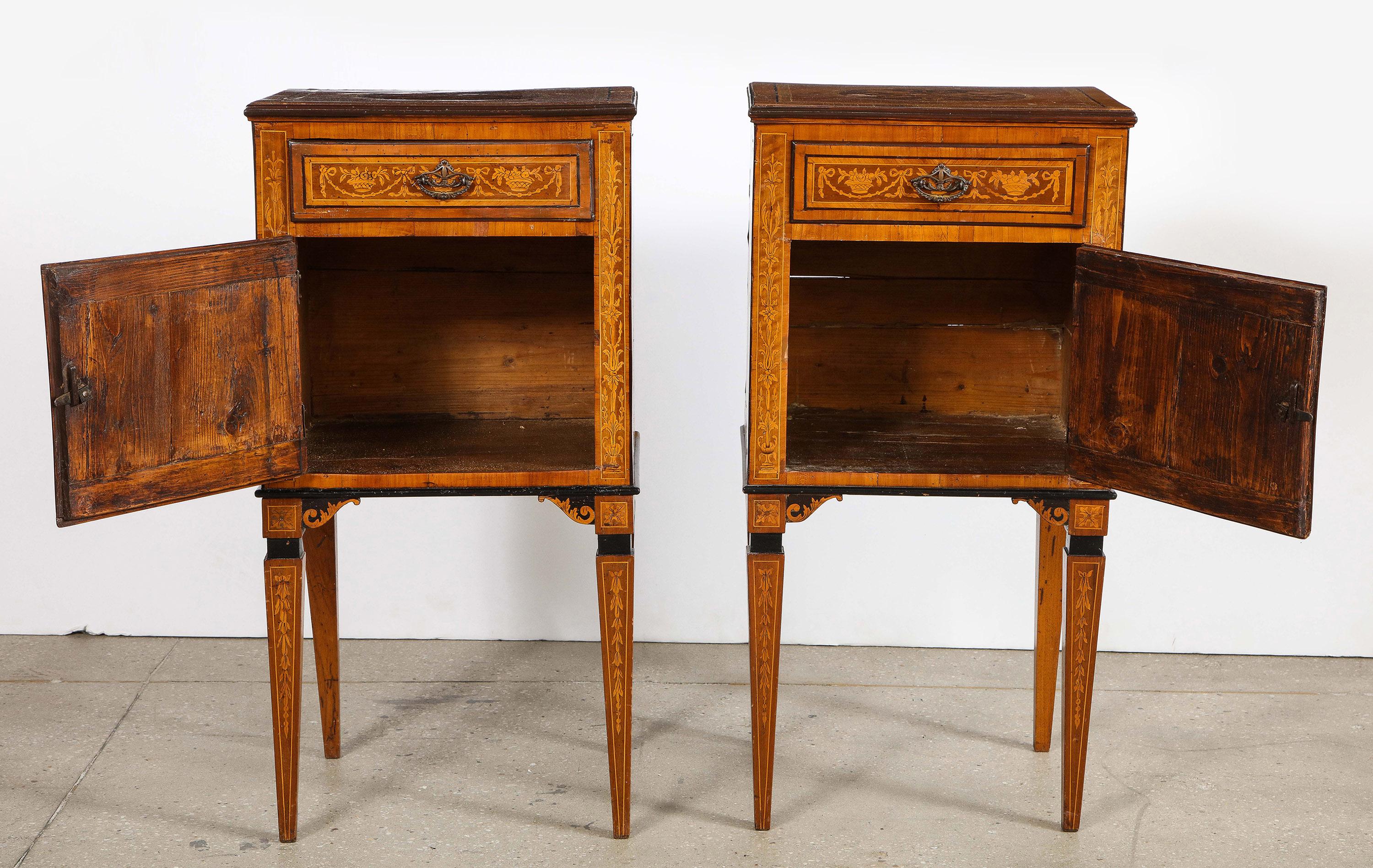 Pair of Side Tables In Good Condition In New York, NY