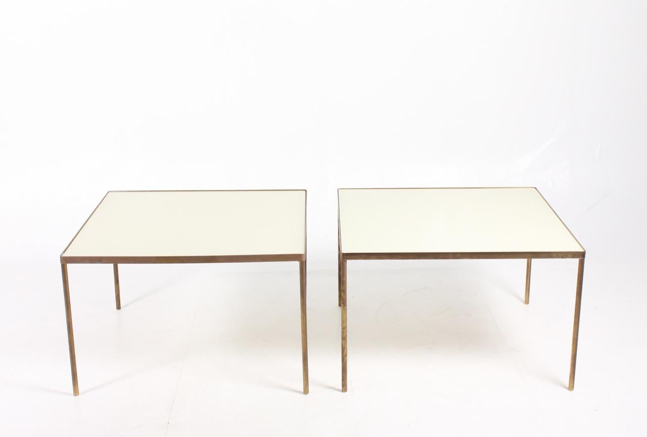 Pair of Side Tables In Good Condition In Lejre, DK