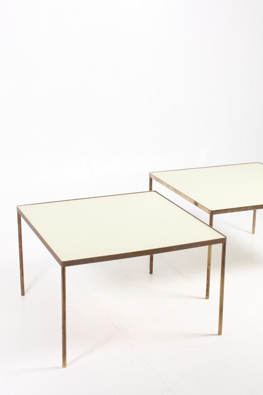 Mid-20th Century Pair of Side Tables
