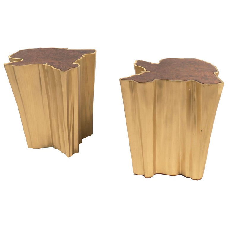 Pair of Side Tables, France, 2017 For Sale