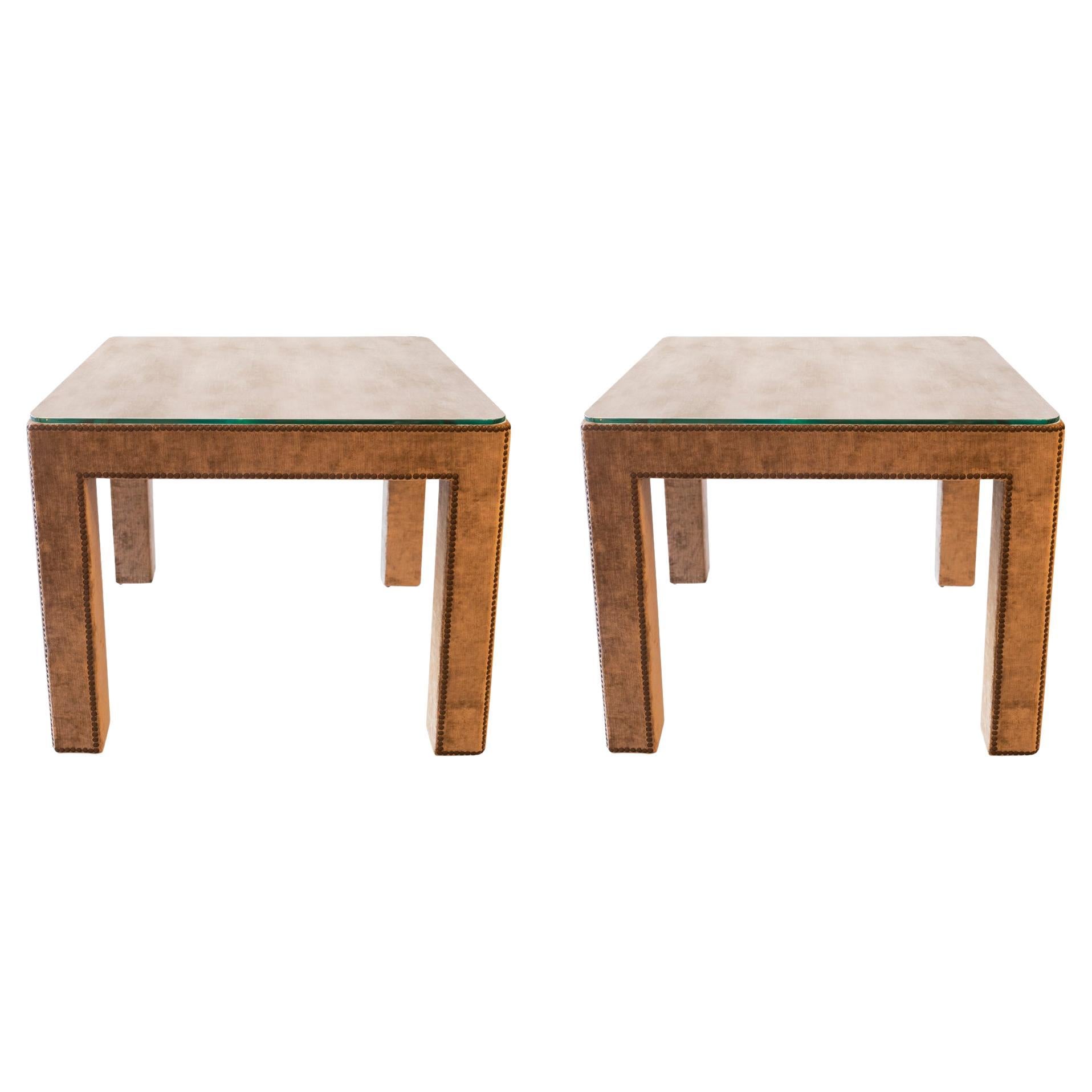 Pair of side tables, France, circa 1970