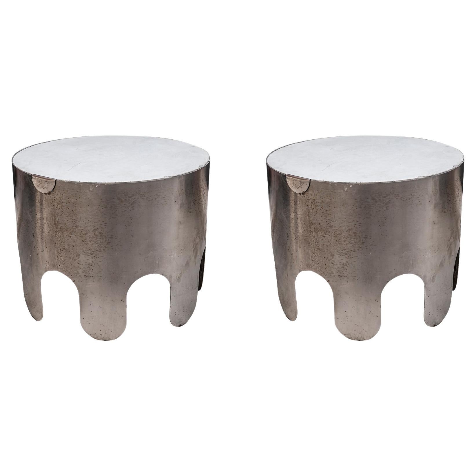 Pair of side tables, France, circa 1970