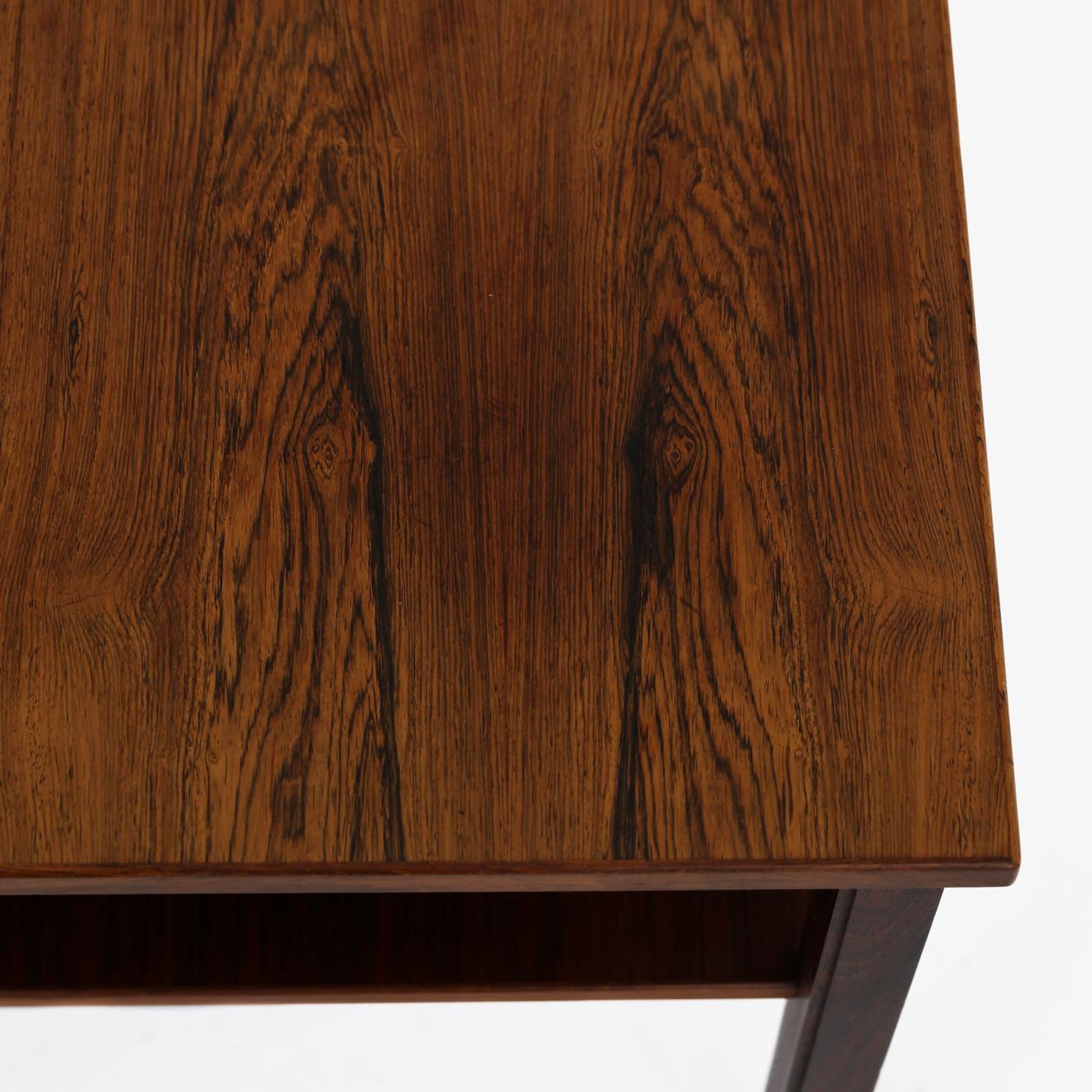 Danish Pair of Side Tables in Rosewood