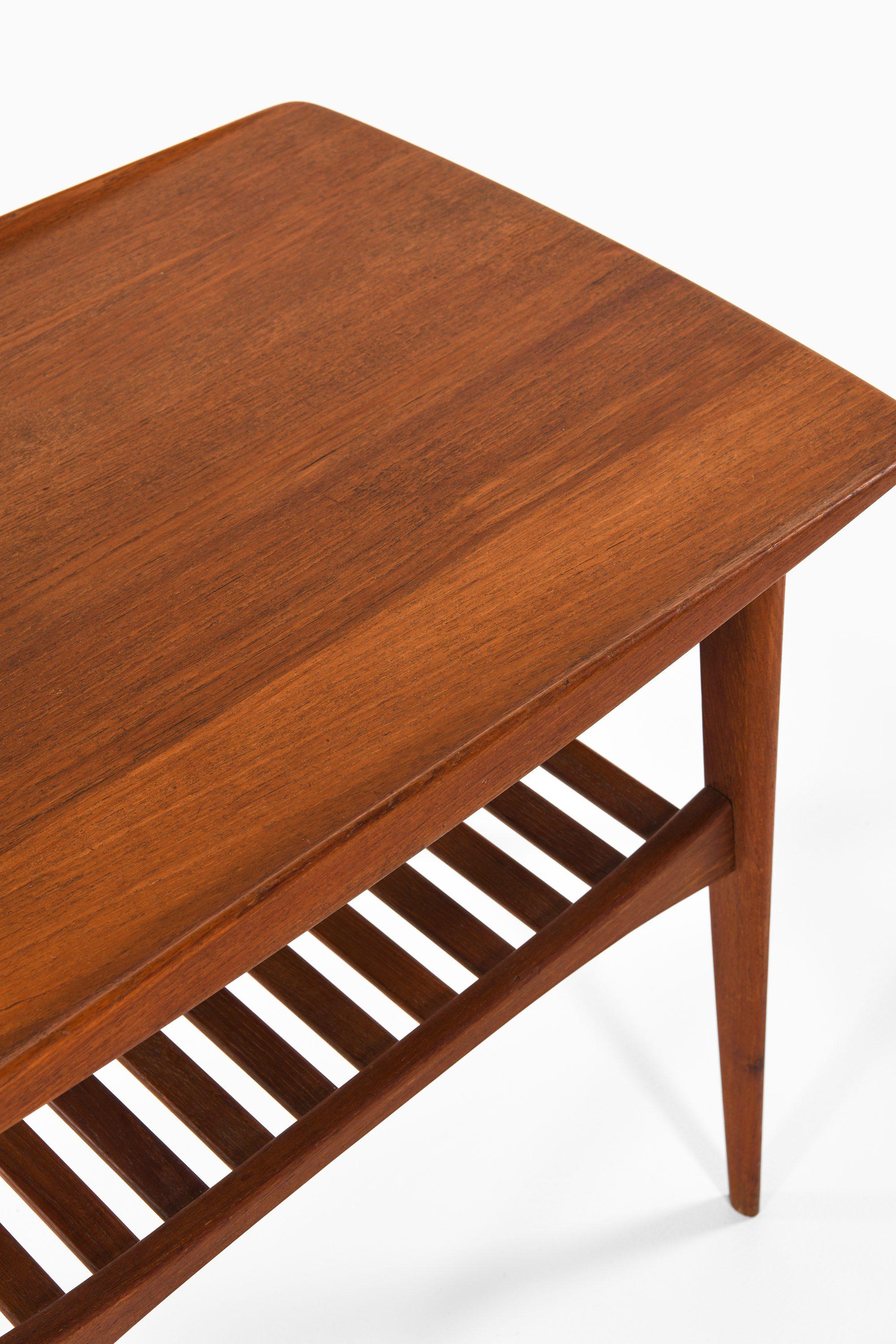Coppia di tavolini in teak di Tove & Edvard Kindt-Larsen, anni '50 In condizioni buone in vendita a Limhamn, Skåne län