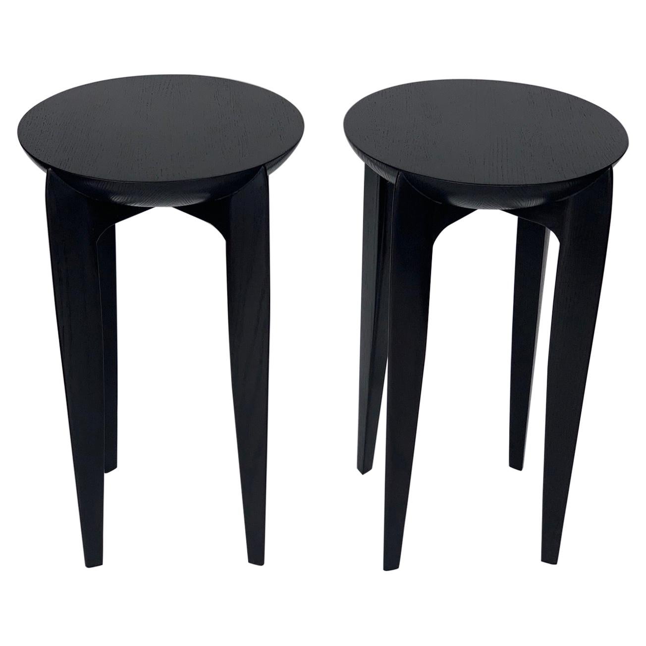 Pair of Side Tables in the Style of Christian Liaigre