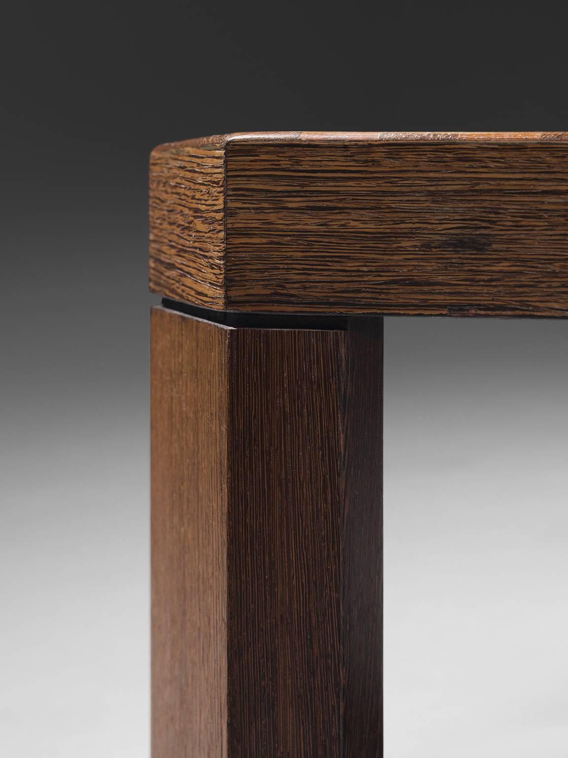 Pair of Side Tables in Wenge 3