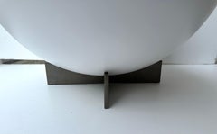 Paire de tables d'appoint en métal laqué de Neil David. Pays-Bas, années 2000