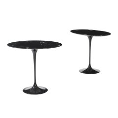 Pair of Side Tables Mod Tulip Designed by Eero Saarinen for Knoll