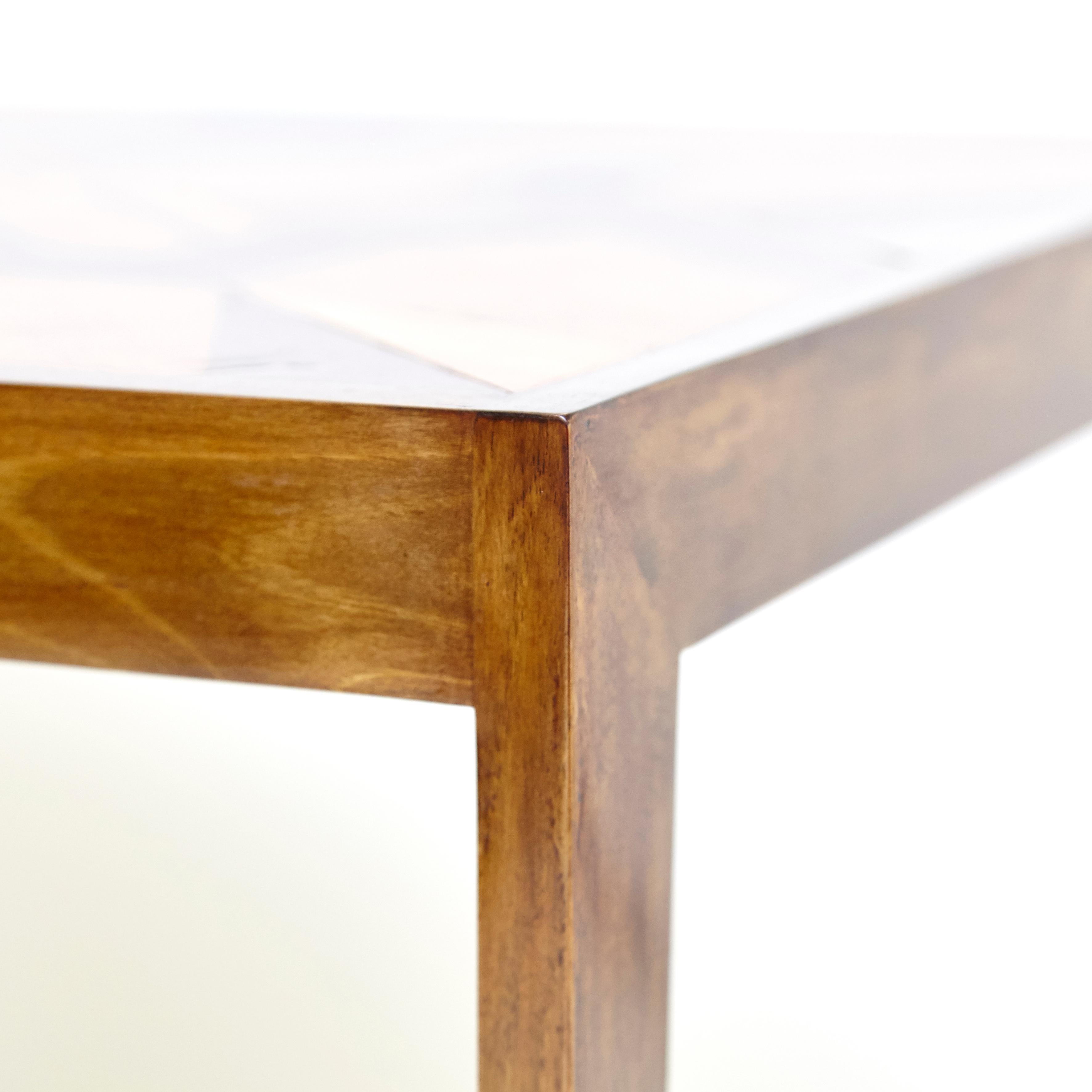 Pair of Side Tables of Various Noble Woods 1