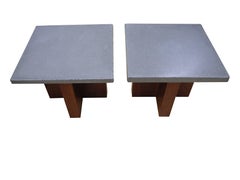 Pair of Side Tables or Nightstands Coffee Tables by CR Design