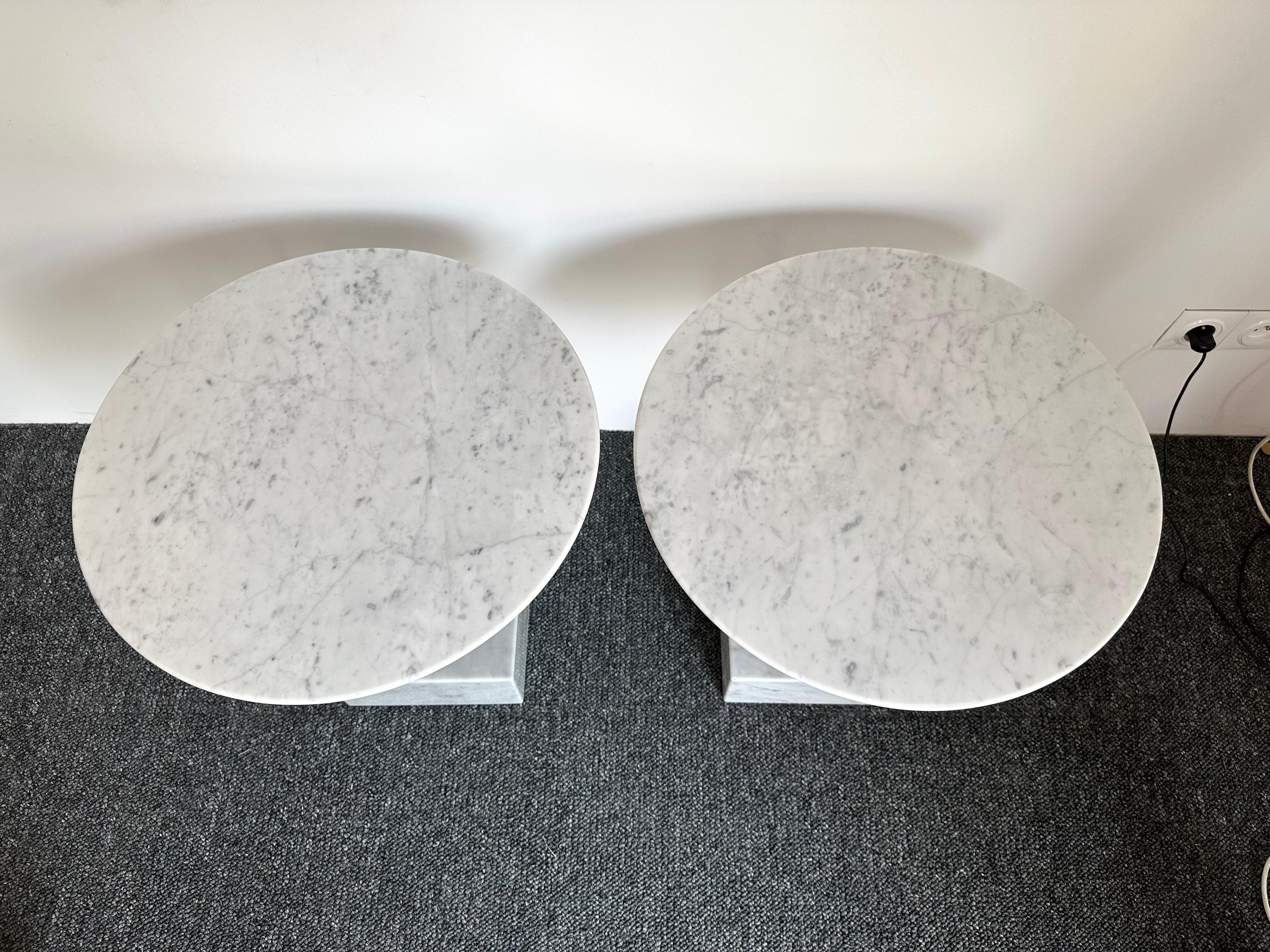 Pair of Side Tables Primavera by Ettore Sottsass, Italy, 1980s For Sale 5