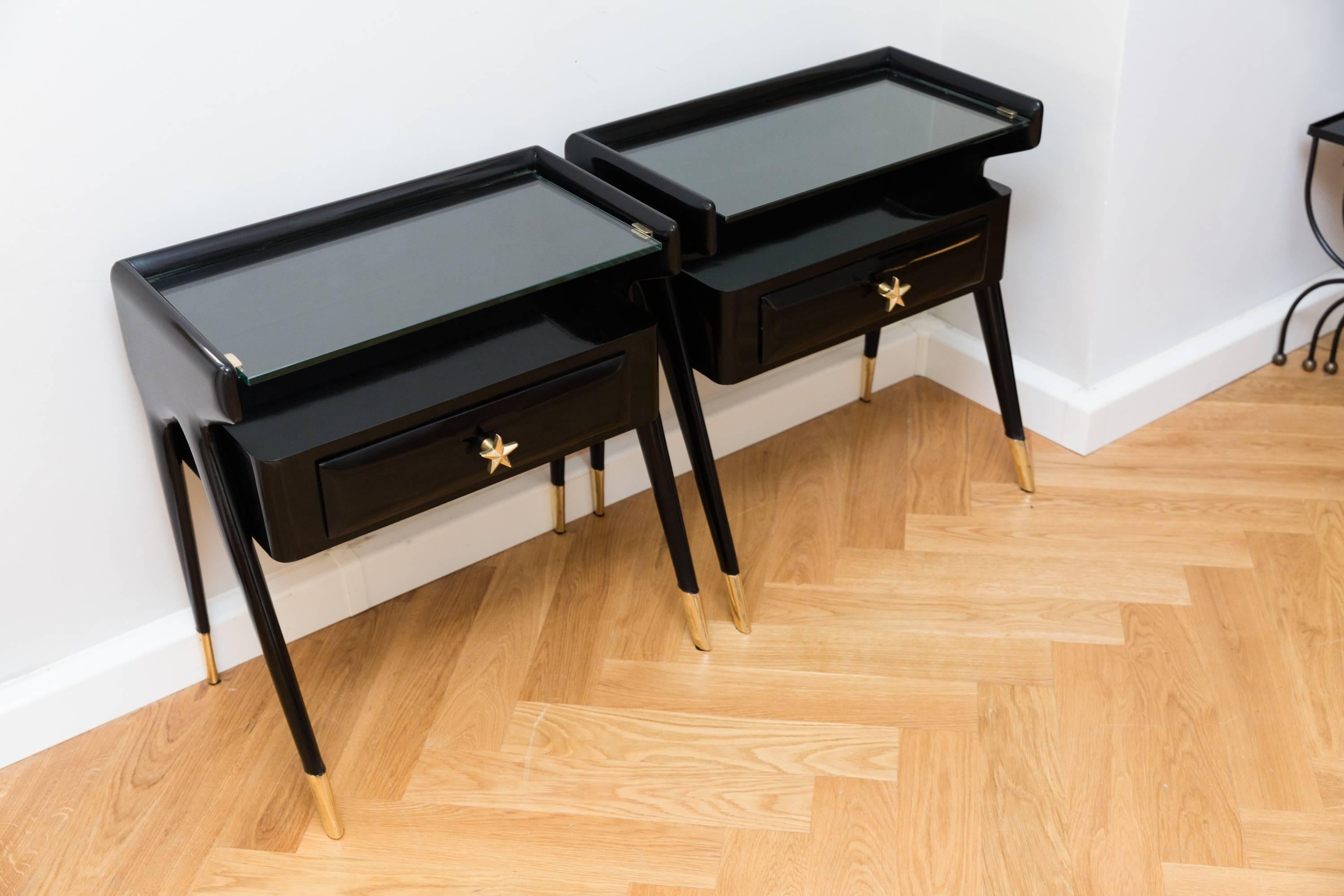 Pair of Side Tables, Italy, circa 1950 1