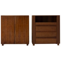 Pair of sideboards by Giovanni Michelucci for Poltronova, Italy 1960