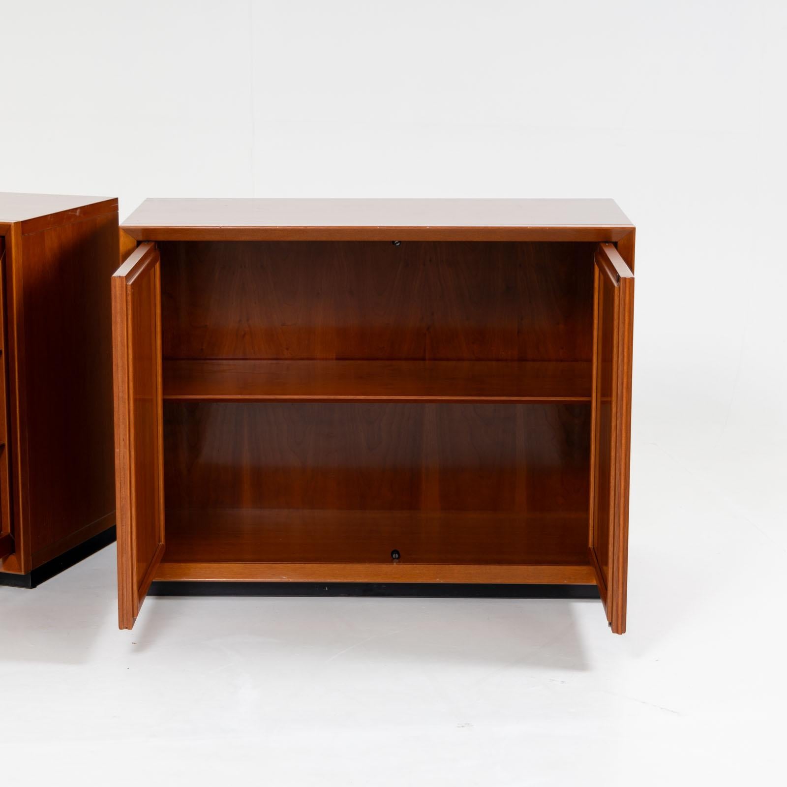 Pair of sideboards by Mobili i Caccia alla Volpe, Italy 1970s  For Sale 1