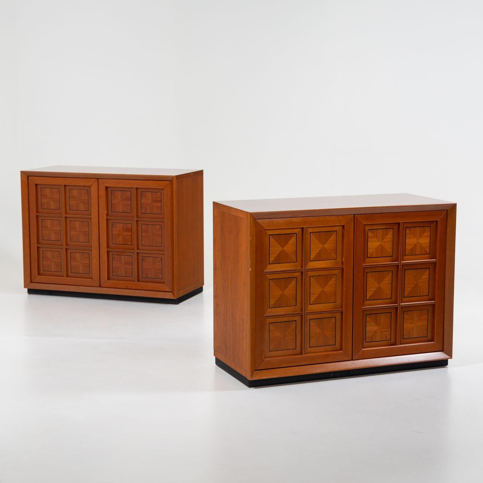 Pair of sideboards by Mobili i Caccia alla Volpe, Italy 1970s  For Sale 3