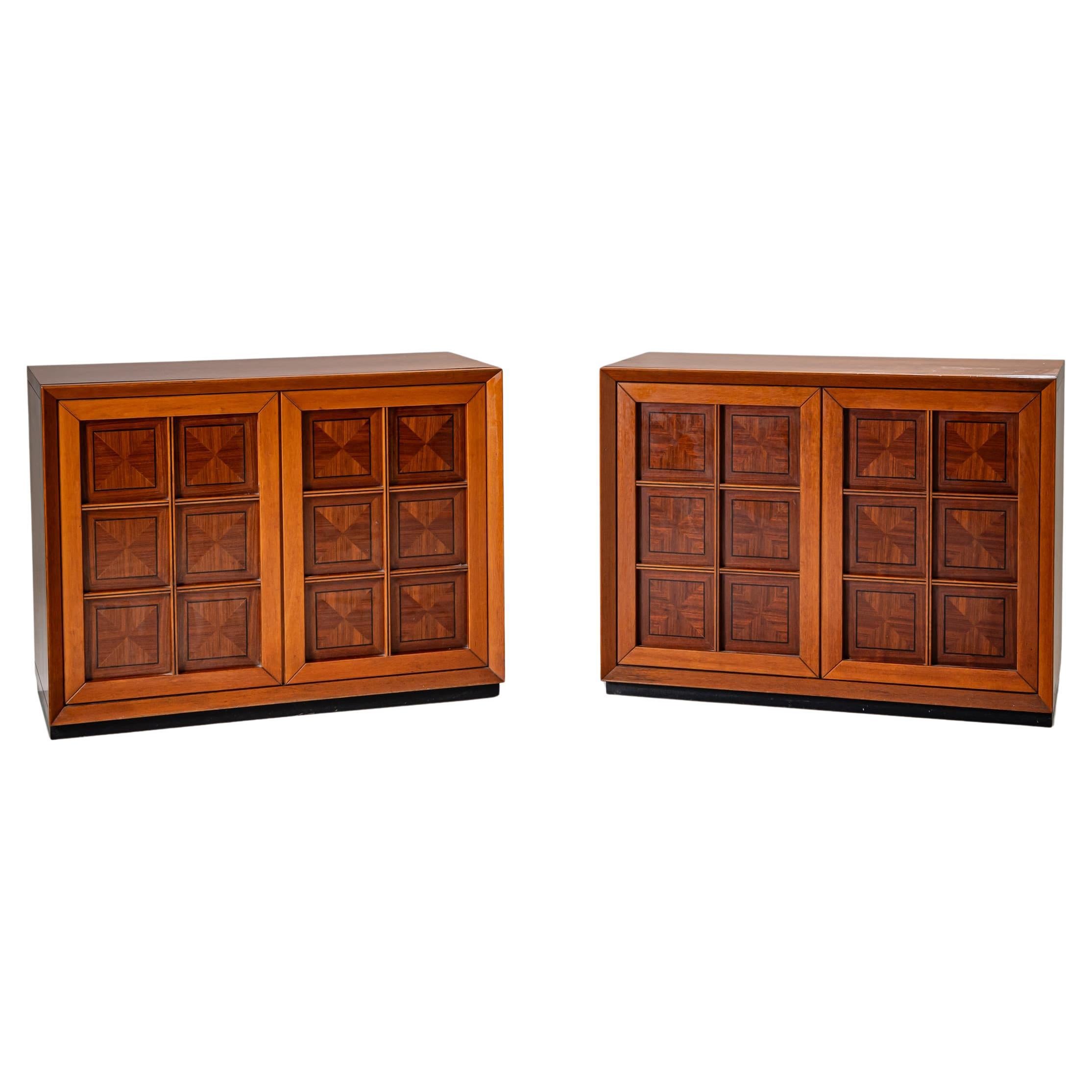 Pair of Sideboards by Mobili i Caccia alla Volpe, Italy, 1970s For Sale