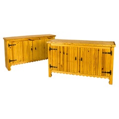 Pair of sideboards, circa 1960, Italy