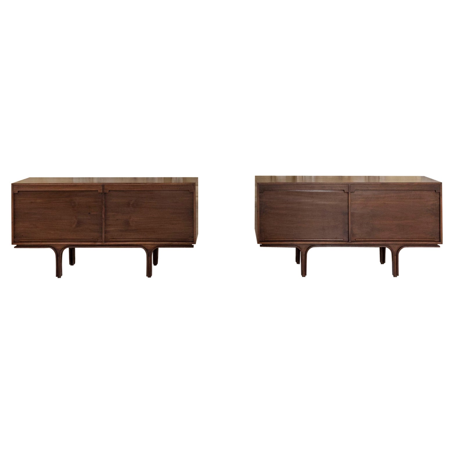 Paar Sideboards, Modelle 503 und 501 von Gianfranco Frattini für Bernini, Italien im Angebot