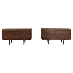 Paar Sideboards, Modelle 503 und 501 von Gianfranco Frattini für Bernini, Italien
