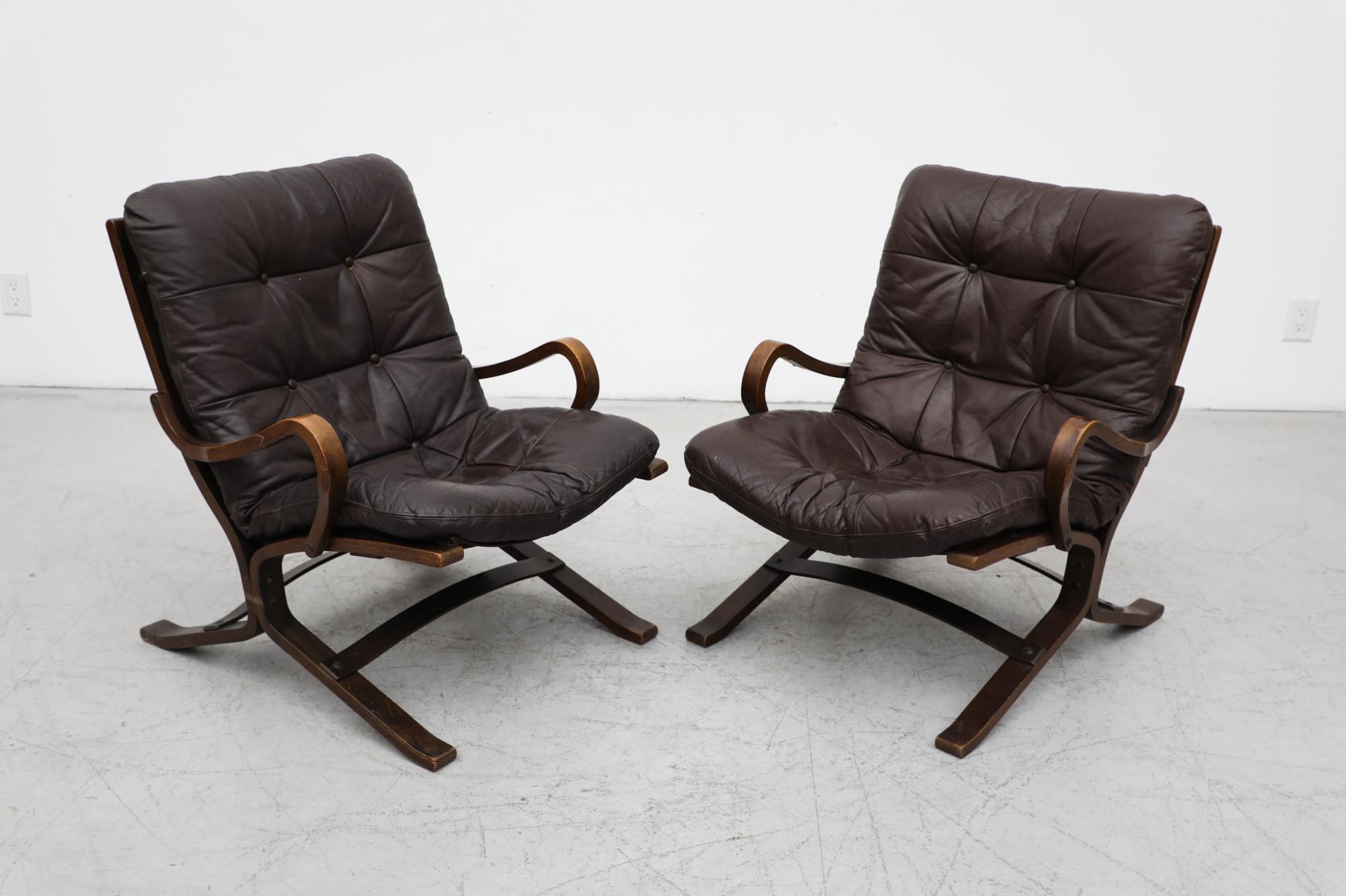 Pair of 'Siesta' Easy Chairs by Ingmar Relling for Westnofa 11