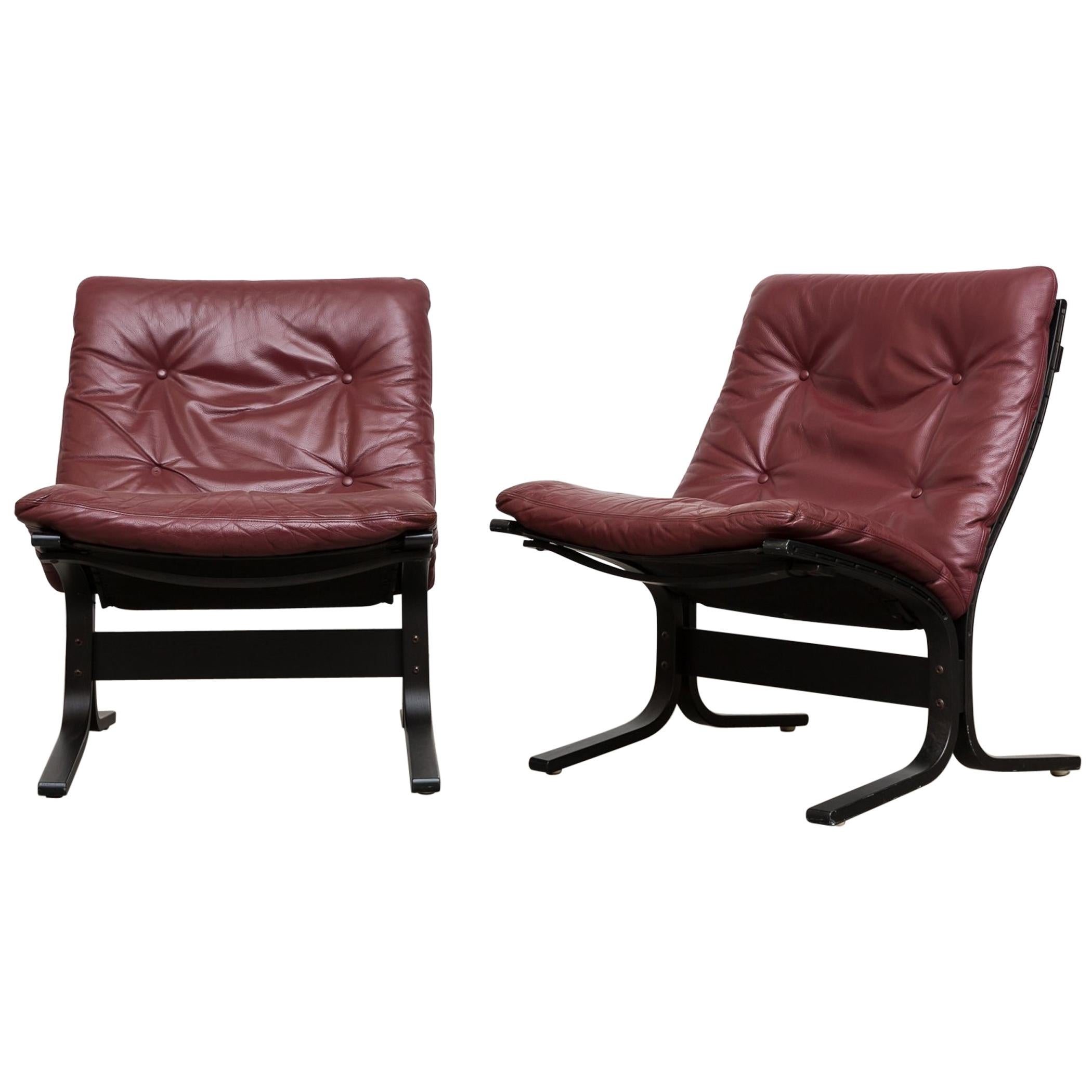 Pair of "Siesta" Easy Chairs for Westnofa