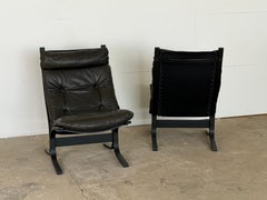 Pair of Siesta Lounge Chairs by Ingmar Relling for Westnofa, 1970s