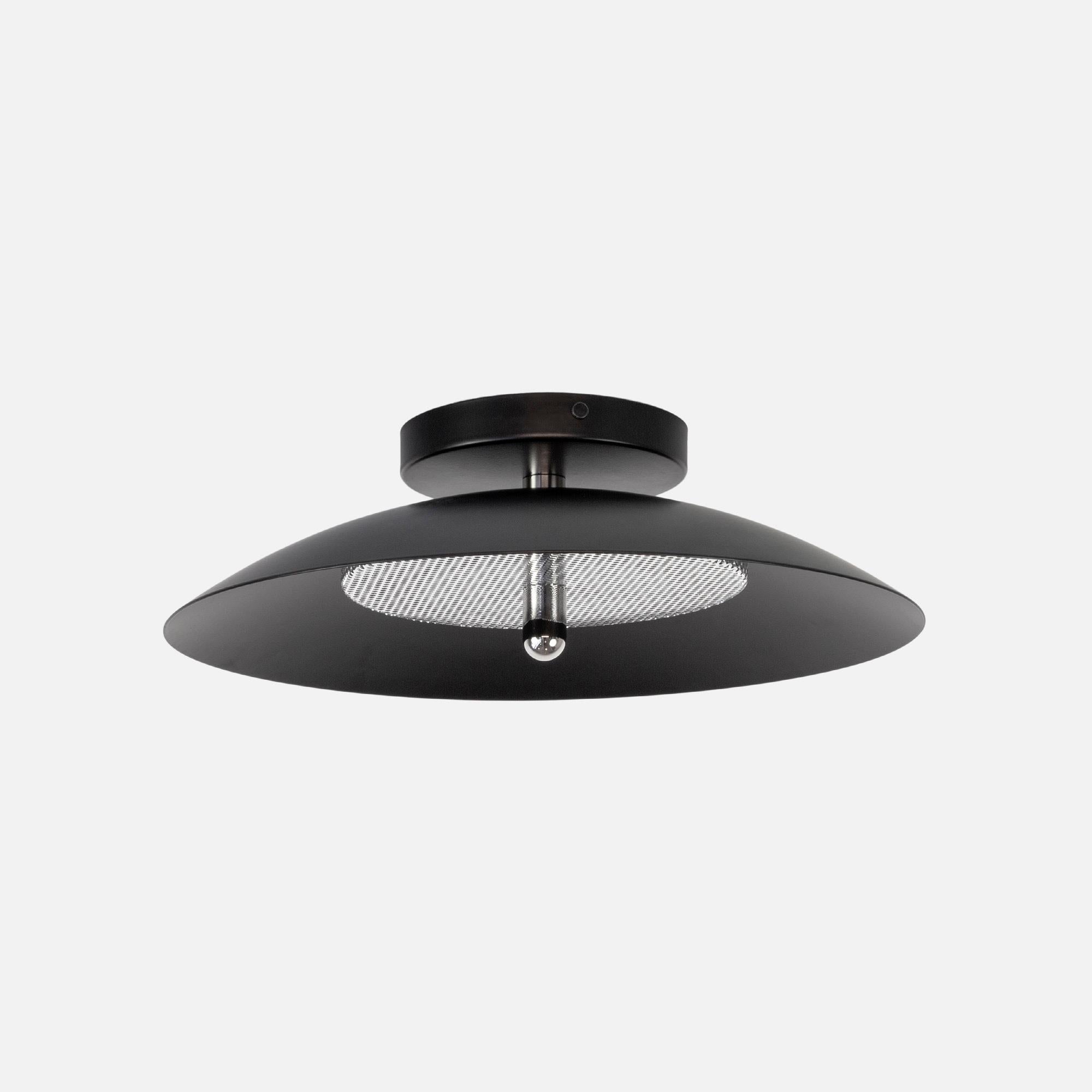 Paire d'encastrements de Signal de Souda, noir et cuivre, en stock en vente 3