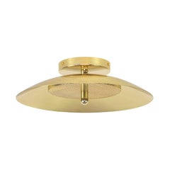 Pair of Signal Flush Mounts from Souda, Brass, Made to Order