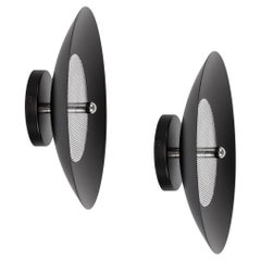 Pair of Signal Sconce from Souda, Black and Nickel, Made to Order