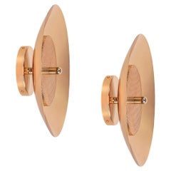 Pair of Signal Sconce from Souda, Copper, Made to Order