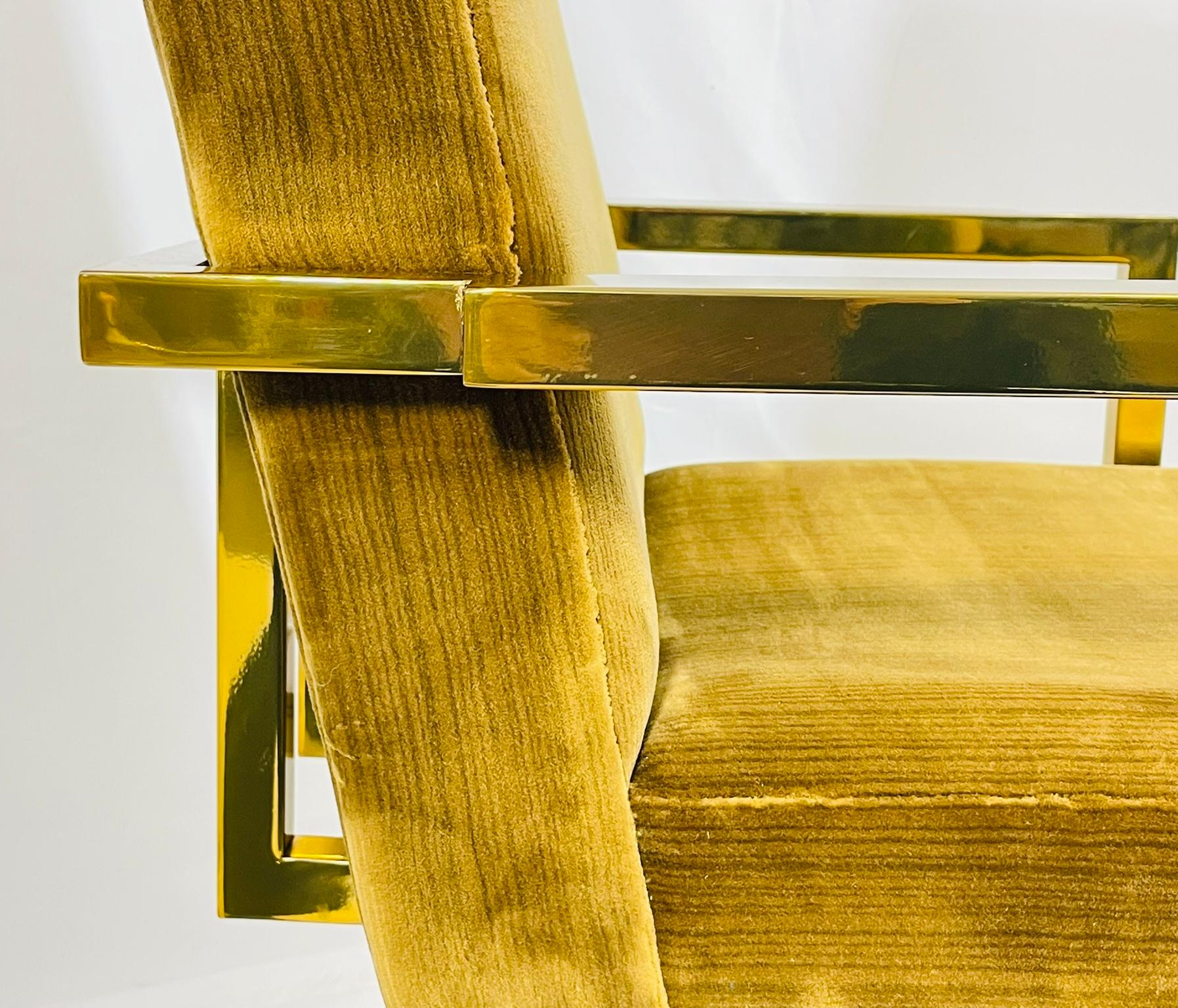 Paire de fauteuils en lucite signés Charles Hollis Jones, Collectional, années 1980 en vente 3