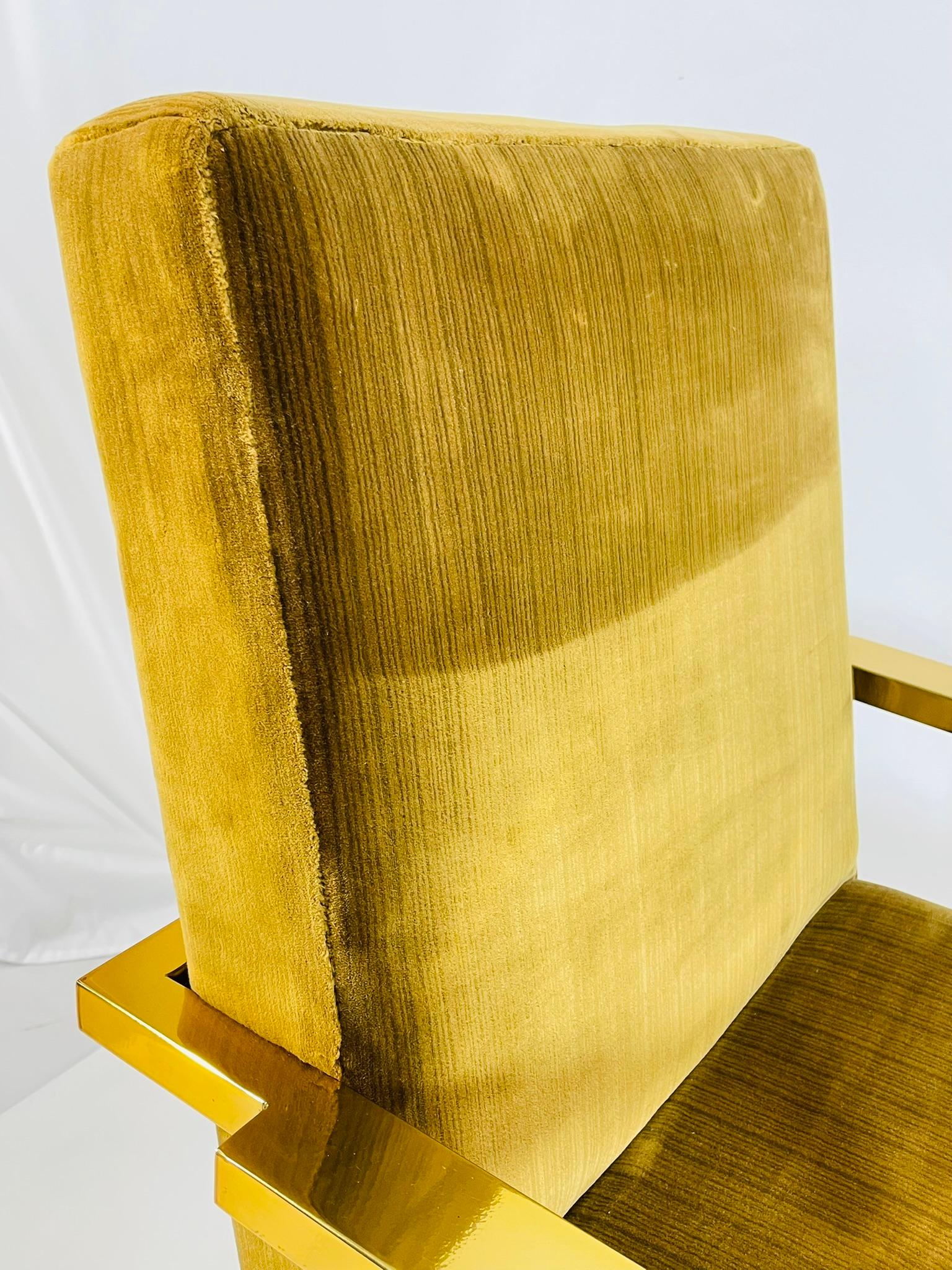 Paire de fauteuils en lucite signés Charles Hollis Jones, Collectional, années 1980 en vente 8