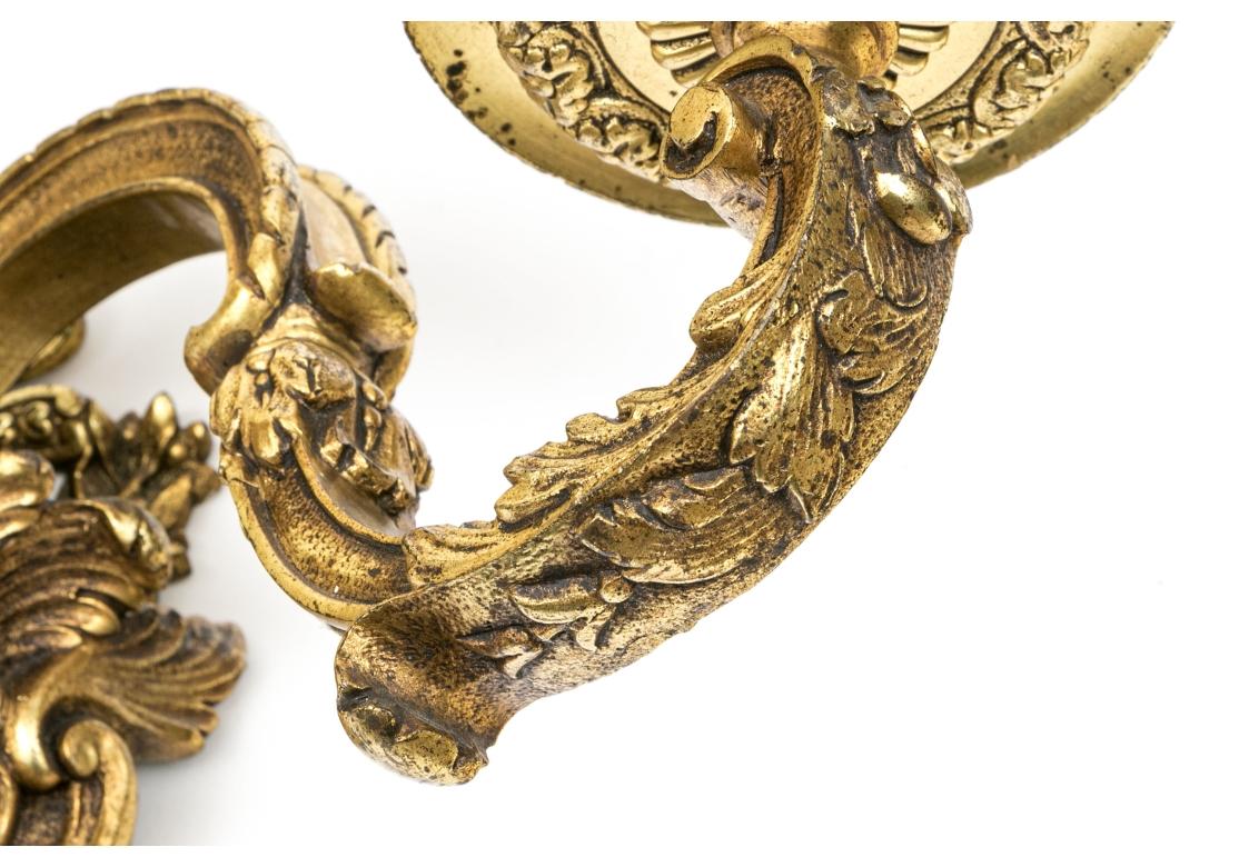 Coppia di applique firmate in bronzo dorato francese in stile neoclassico in vendita 10