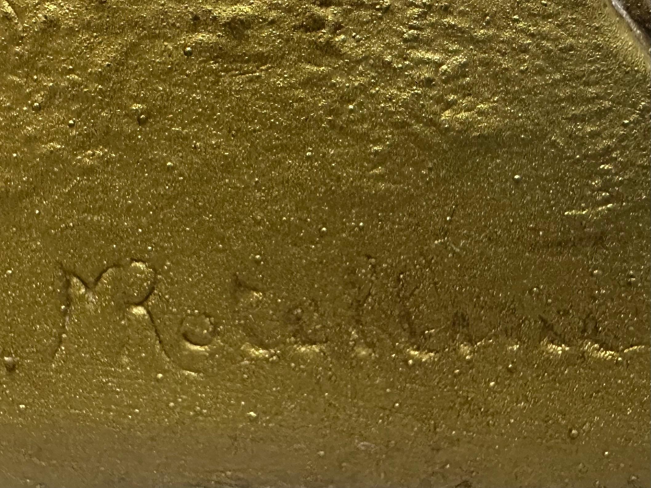 Coppia di fermalibri firmati 