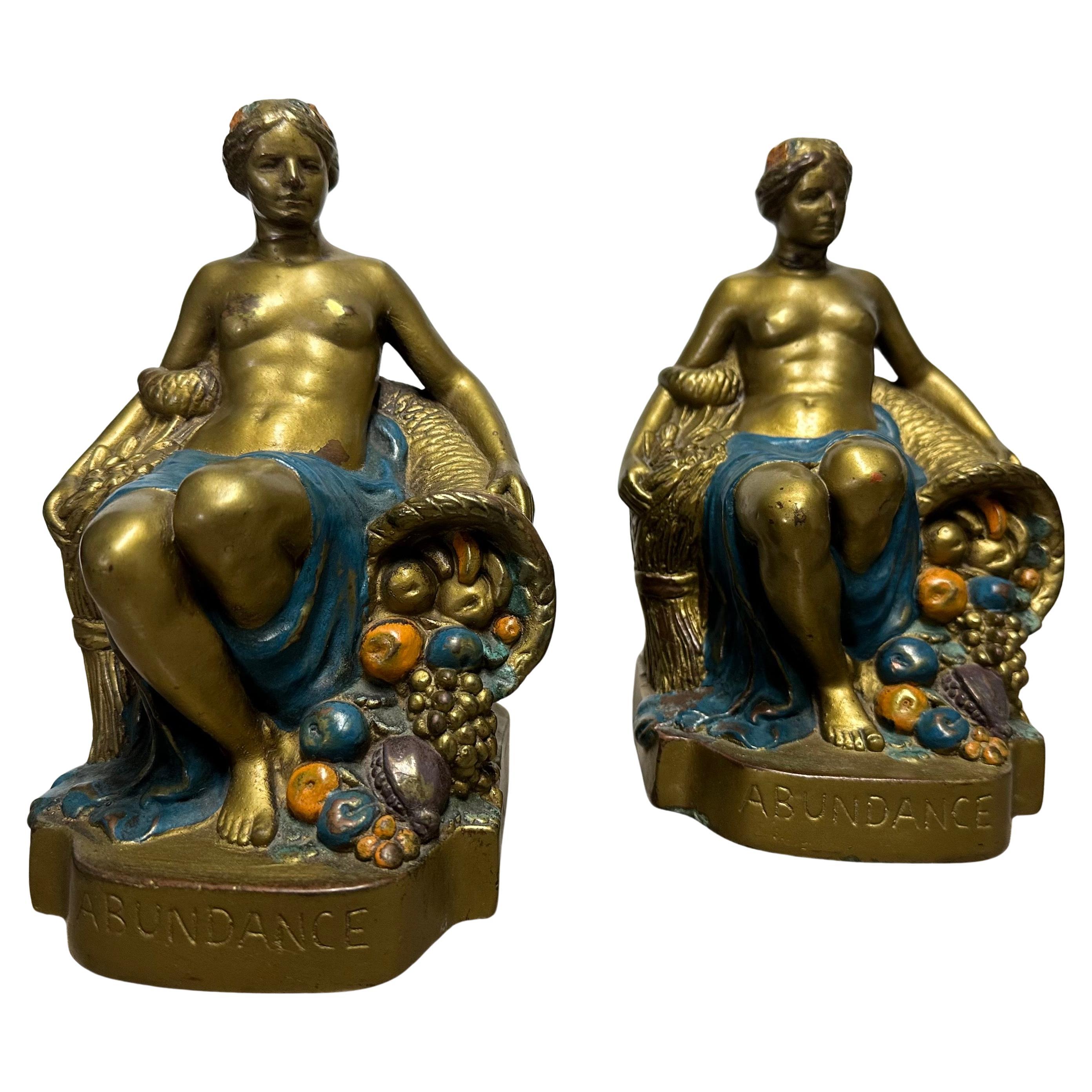 XX secolo Coppia di fermalibri firmati 