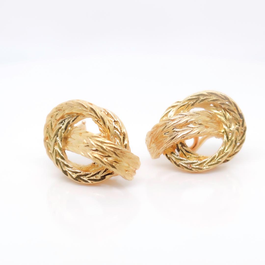 hermes earrings gold