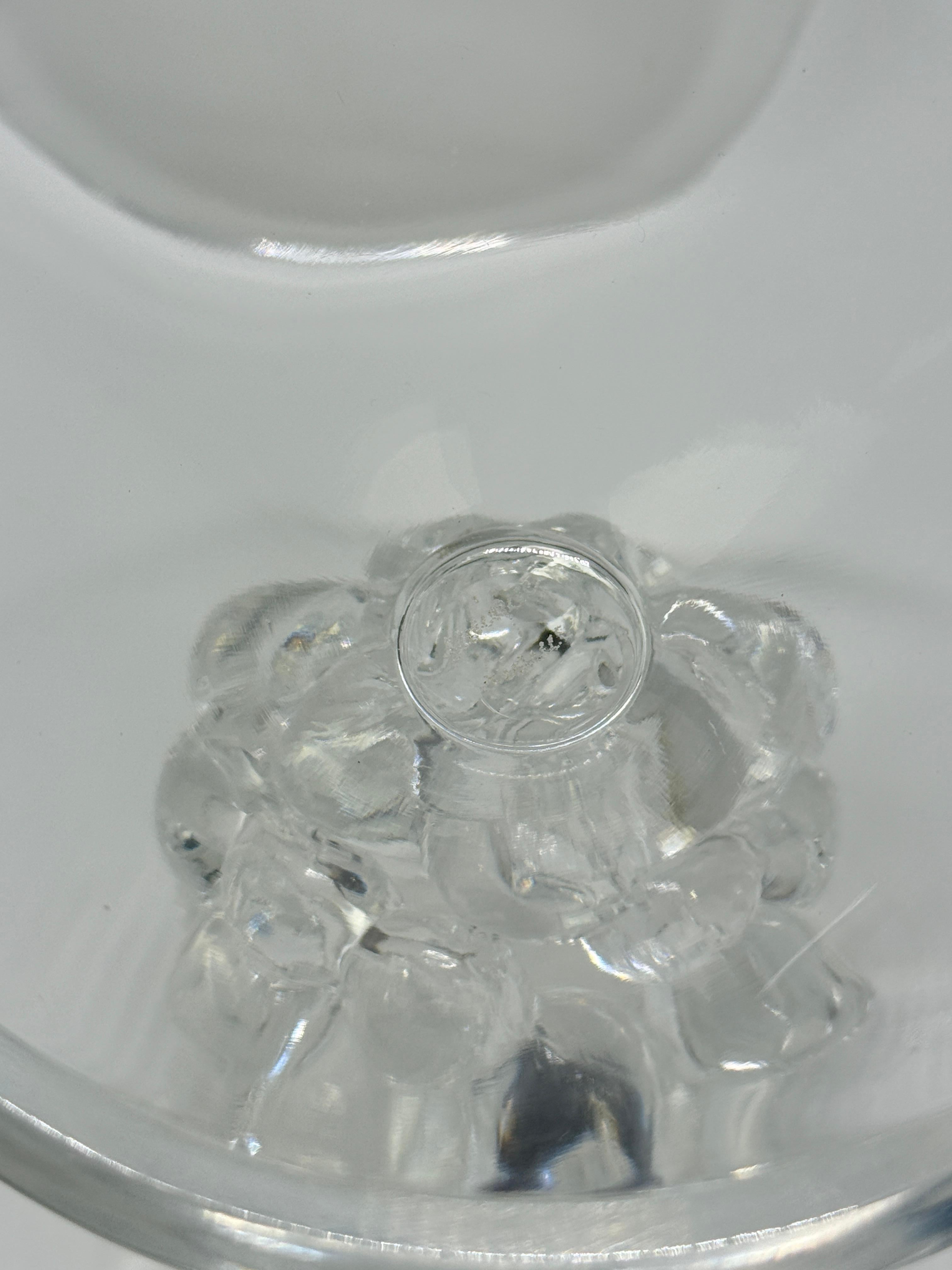 Cristal Paire de chandeliers ouragan en cristal 