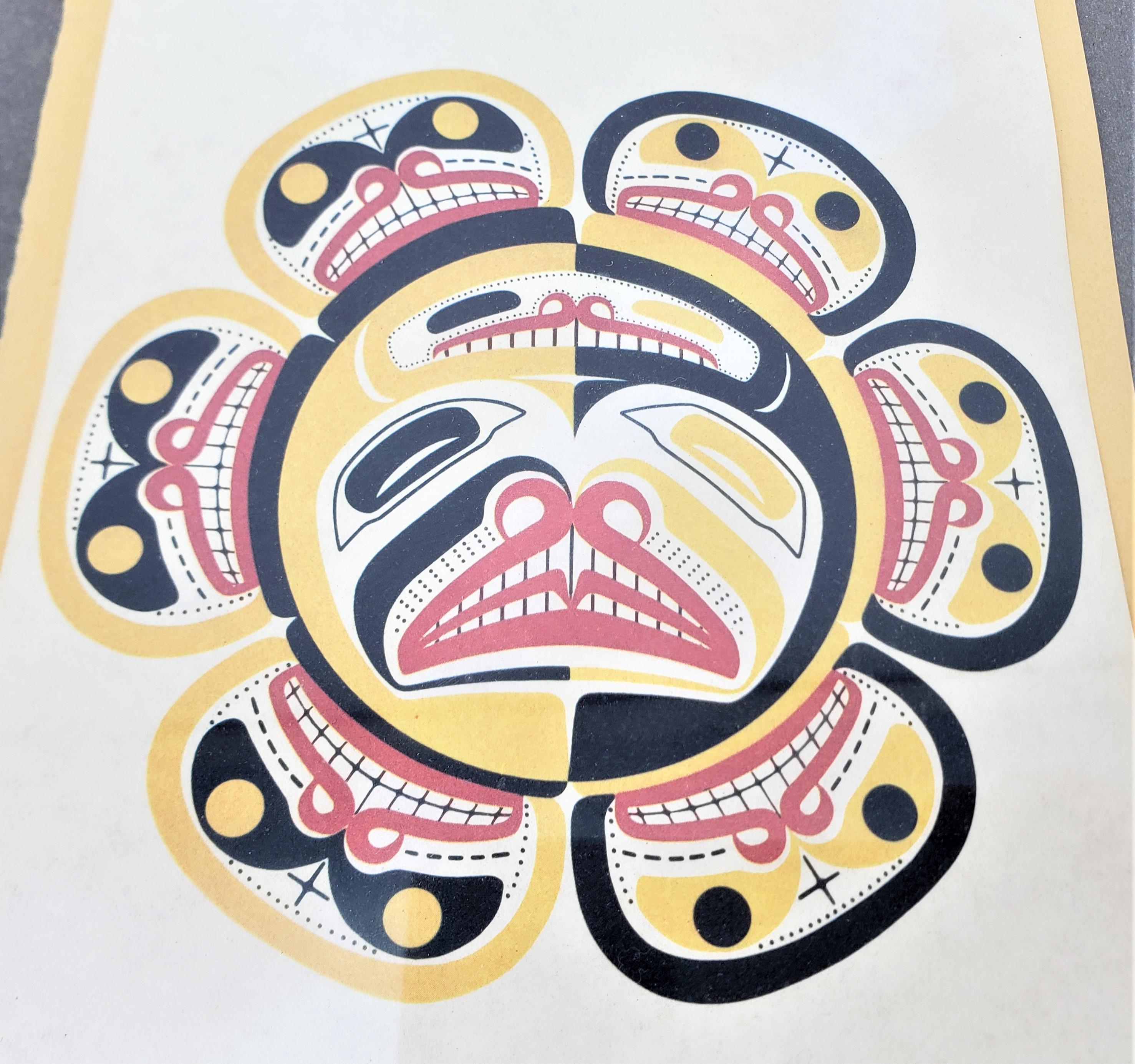 Ein Paar signierte Patrick Amos West Coast Nootka Haida gerahmte Drucke (Handgefertigt) im Angebot