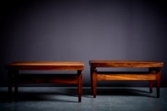 Pair of Signed Studio Craft End Tables, Guatemala, 1960s