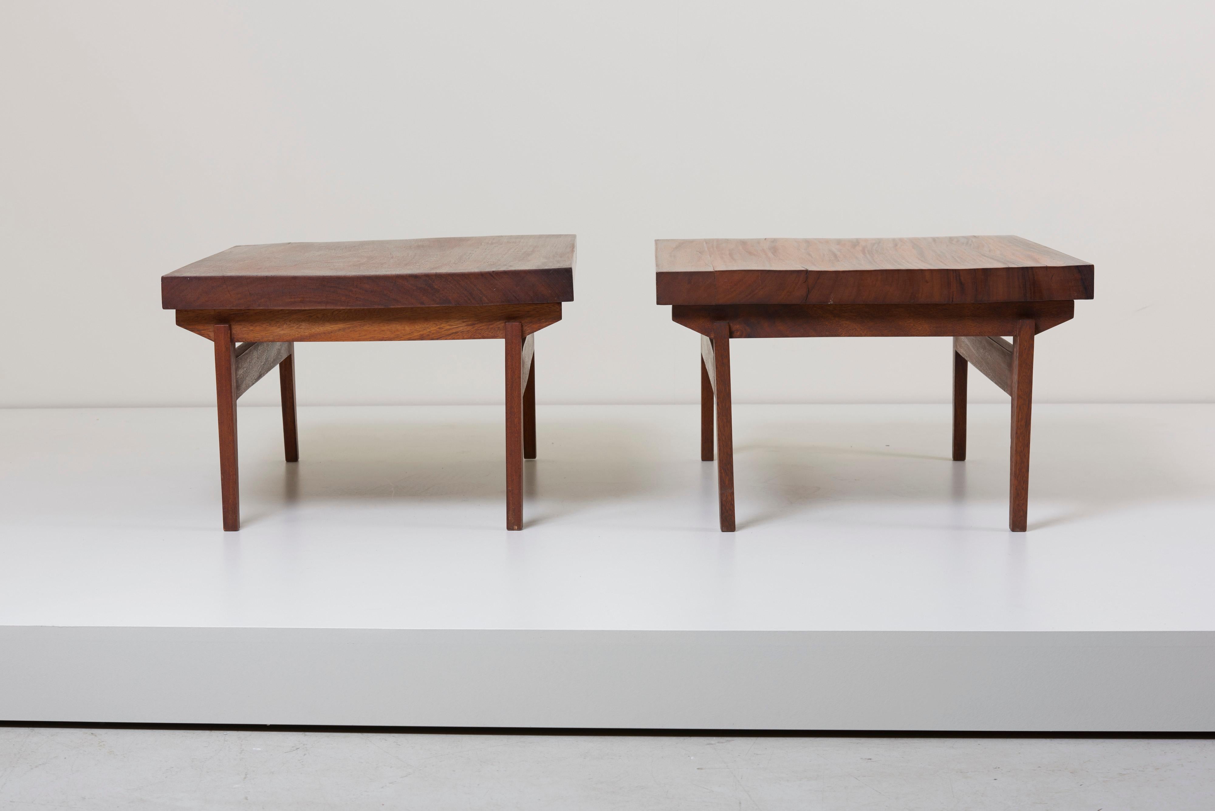 Pair of Signed Studio Craft End Tables, Guatemala, 1960s In Excellent Condition For Sale In Berlin, DE